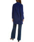 Фото #2 товара Cinzia Rocca Icons Wool & Alpaca-Blend Coat Women's Blue 12