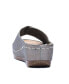 ფოტო #3 პროდუქტის Women's Justina Wedge Sandals