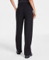 Women's Foldover-Waist Wide-Leg Pants, Created for Macy's