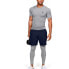 Under Armour heatgear®强力伸缩型直筒T恤 男款 摩登灰 / Футболка Under Armour HeatGear 1353449-011