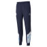 Puma Mcfc Iconic Mcs Mesh Track Pants Mens Blue Athletic Casual Bottoms 76520405