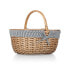 Фото #16 товара Country Navy & White Striped Picnic Basket
