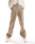 Фото #5 товара Vero Moda contrast stitch chino trousers in beige