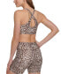 ფოტო #2 პროდუქტის Women's Animal-Print Low-Impact Strappy Sports Bra