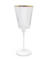 Фото #3 товара Набор бокалов для вина с рифленым ободом, квадратной формы, Vivience, 6 шт.