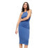 Фото #1 товара Платье без рукавов средней длины Superdry Back Jersey для женщин
