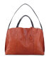ფოტო #12 პროდუქტის Women's Genuine Leather Forest Island Tote Bag