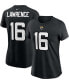 ფოტო #1 პროდუქტის Women's Trevor Lawrence Black Jacksonville Jaguars 2021 NFL Draft First Round Pick Player Name Number T-shirt