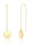 Gold-plated long earrings SVLE1851X75GO00