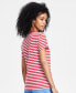 ფოტო #5 პროდუქტის Women's The Perfect Crewneck Cotton T-Shirt