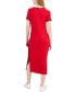 Фото #2 товара Women's Ribbed Midi Dress