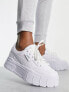 Puma Mayze Stack trainers in white