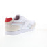 Reebok Classic Harman Run Mens White Leather Lifestyle Sneakers Shoes