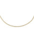 ფოტო #1 პროდუქტის Thin Tennis Choker in 14k Gold Plated Over Sterling Silver