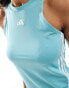 adidas Training Train Essentials tank in turquoise