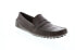 Фото #4 товара Lacoste Concours 118 P CMA Mens Brown Loafers & Slip Ons Moccasin Shoes