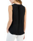 Фото #2 товара Women's Split-Neck Sleeveless Top