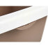Cat Litter Box White Beige Plastic 38 x 16 x 58,5 cm (11 Units)