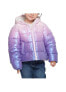 Girls Heavyweight Puffer Jacket Sherpa Lined Bubble Coat