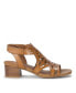 Фото #2 товара Women's Velvet Block Heel Sandals