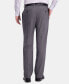 Фото #4 товара J.M. Men’s Classic/ Regular Fit Stretch Sharkskin Suit Pants