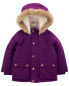 Фото #1 товара Baby Faux Fur Hooded Parka 12M