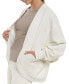 Фото #2 товара Women's Sean Cocoon Open-Front Cardigan