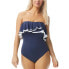 Coco Reef 300519 Contours Strapless Tummy-Control One-Piece Swimsuit sz 14 /38D