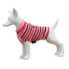 Свитер с косточкой розовый FREEDOG Pink / Multi Stripes, 15 См - фото #2