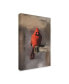 Фото #2 товара Lois Bryan 'Bright Red Cardinal on a Perch' Canvas Art - 12" x 19"