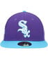 ფოტო #3 პროდუქტის Men's Purple Chicago White Sox Vice 59FIFTY Fitted Hat