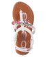 Фото #6 товара Big Girl's Strappy Sandal with Metal Chain and Sea Charms Polyurethane Sandals