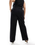 Фото #5 товара 4th & Reckless Plus exclusive wide leg trousers co-ord in black