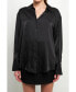 Фото #1 товара Women's Silky Button up Top