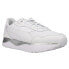 Puma R78 Voyage Premium Lace Up Womens Silver, White Sneakers Casual Shoes 3838