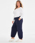 Style & Co Plus Size Pull-On Utility Pants, Created for Macy's