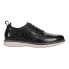 Фото #1 товара Stacy Adams Sync Elastic Lace Plain Toe Dress Mens Black 25662-001