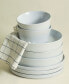 Фото #4 товара Посуда Stone Lain набор из 24 предметов Celina, каменная керамика, набор для сервировки стола на 8 персон