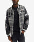 Men's Tartan Varsity Jacket