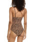 Фото #2 товара Jones New York Ribbed One-Piece Women's Brown S