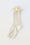 Фото #3 товара Long lace-trimmed socks