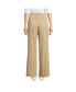 Фото #2 товара Women's High Rise Crisp Poplin Chino Wide Leg Pants