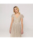 ფოტო #2 პროდუქტის Women's Embelished Tulle Maxi Dress