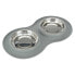 TRIXIE Silicone/Stainless Steel Feeder Set 0.3 L Bowl