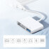 Фото #3 товара HUB czytnik kart adapter do iPhone OTG Lightning - USB czytnik kart SD TF biały