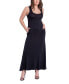 ფოტო #1 პროდუქტის Women's Relaxed Fit Sleeveless Tunic Dress with Pockets