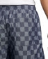 Men's Club Flow Checker Logo Shorts