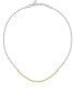 Decent bicolor necklace for women Passioni SAUN30