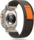 Фото #1 товара Tech-Protect Pasek Tech-Protect Nylon Delta Apple Watch 4/5/6/7/8/9/SE/Ultra 42/44/45/49mm black/orange