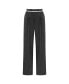 Фото #6 товара Women's Pleated Palazzo Pants